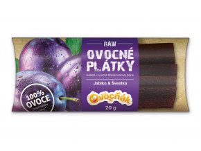 OVOCŇÁK ovocné plátky Švestka 20g