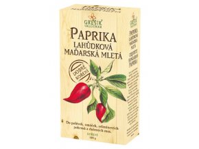 GREŠÍK Dobré koření Paprika lahůdková maďarská 100g