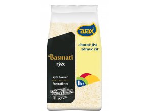 ARAX Rýže dlouhozrnná basmati extra long 1kg 3Dv2