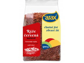 ARAX Rýže červená natural 500g 3Dv2