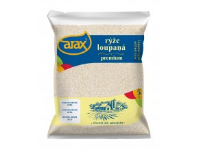 ARAX Rýže kulatozrnná loupaná 5 kg 3Dv1