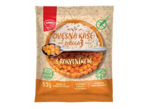 ovesná kaše s rakytníkem omega3