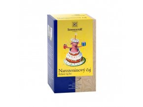 narozeninovy caj bio dvoukomorovy 27 g sonnentor