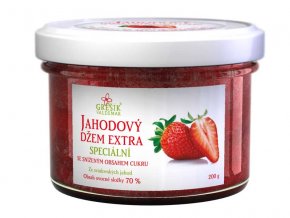 GREŠÍK Džem Jahodový extra Speciální 200g