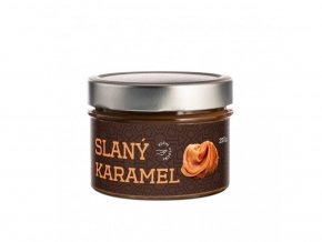 2218 5 slany karamel sklenicka 250g krem na chleba vanocku palacinky jen tak na lzicku cokoladovna janek