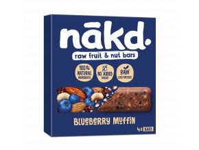 5060088707685 NAKD Blueberry Muffin 35g x4