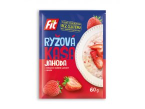 Fit Rýžová kaše jahoda 60g EAN 8595054905828