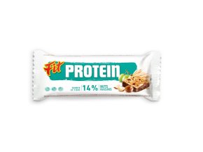 Fit protein oříšek, rozinky v kakaové polevě 35 g DMT 03/24