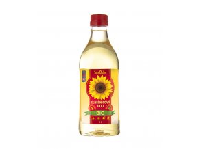 SUNGARDEN Olej slunečnicový BIO na smažení bez vůně 1l