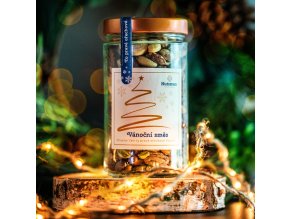 NUTSMAN Vánoční směs oříšků SKLO 1