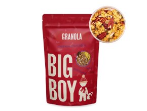 BIG BOY Granola s proteinem a hořkou čokoládou 360 g EKO balení 1