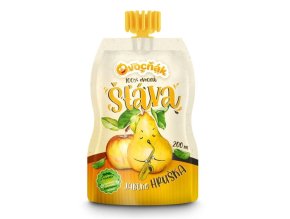 OVOCŇÁK 100% ovocná šťáva jablko a hruška 200 ml