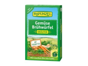 vyvar zeleninovy s bylinkami v kostce bio 8x105g rapunzel novinka