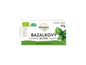 bujon bazalkovy bio kostky 66g probio