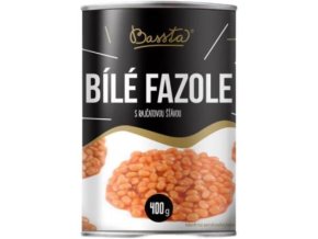 BASSTA Fazole bílé s rajčatovou šťávou 400 g