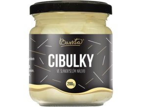 BASSTA Cibulky ve slanokyselém nálevu 200 g