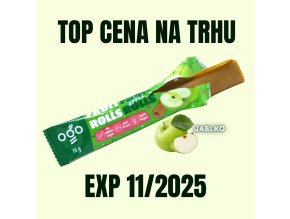 OGO Ovocná trubička jablko 15 g EXP 112025