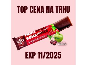 OGO Ovocná trubička jablko třešeň 15 g EXP 112025