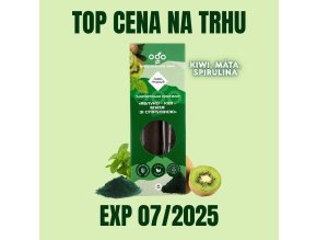 OGO Ovocná trubička jablko kiwi, máta a spirulina 30 g EXP 072025