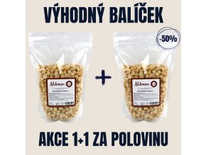 NUTSMAN Makadamové ořechy půlky AKCE 1 kg + 1 kg za poloviční cenu 2