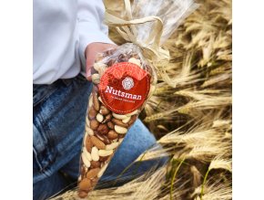 NUTSMAN Dárkový kornout OŘECHOVÁ SMĚS 300 g 1