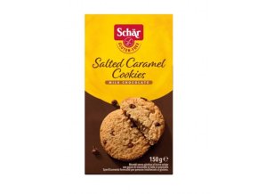 Schär Salted Caramel Cookie  slaný karamel sušenky bez lepku 150 g DMT 07/25