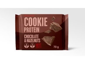 Descanti Cookie Protein Chocolate & Hazelnuts 70 g DMT 08/25