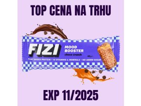 FIZI Tyčinka Mood Booster Křupavá čokoláda 40 g EXP 112025