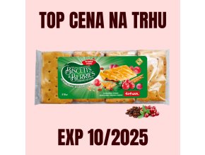ZHYTOMYR Sušenky BISCUITS & BERRIES brusinky a rozinky 210 g EXP 102025