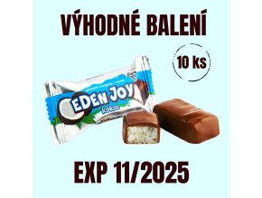 NUTSMAN Mini kokosové tyčinky Eden Joy 10 ks EXP 112025