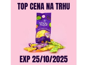 Sergio Ovocný snack Frukfetta mix fruits 120 g EXP 102025