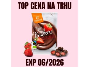 LANDGARTEN Lyofilizované jahody v mléčné čokoládě 50 g EXP 062026