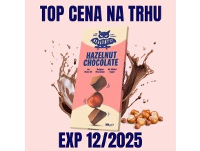 HealthyCo Oříšková čokoláda 100 g EXP 122025