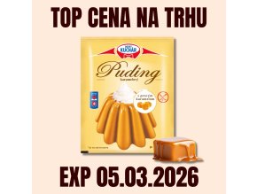 KÁVOVINY Puding karamelový 40 g EXP 05.03.2026
