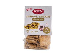 Zemanka Bio krekry s dýňovým semínkem a česnekem 100 g DMT 01/2026