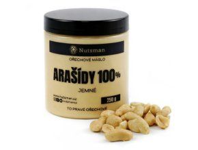 NUTSMAN Arašídové máslo jemné 100%