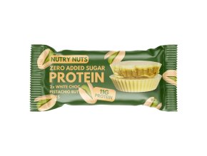 NUTRY NUTS Proteinové košíčky bílá čokoláda s pistáciovým krémem 42 g