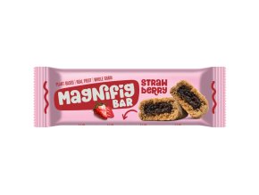 VENUS Magnifig Bar Strawberry tyčinka s fíkovou pastou s jahodovou příchutí 50 g