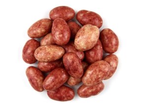 NUTSMAN Mandle v bílé čokoládě s malinami