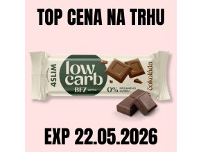 4SLIM Low Carb tyčinka čokoláda 35 g EXP 22.05.2026