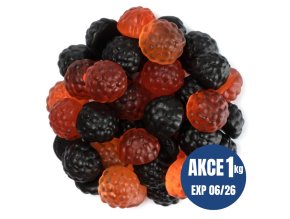 NUTSMAN Želé maliny a ostružiny AKCE 1 kg EXP 13.06.2026