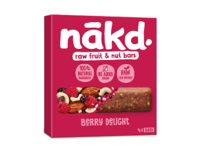 NAKD Berry Delight 4x35 g DMT 03/2026