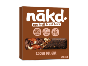 NAKD Cocoa Delight 4x35 g DMT 03/2026