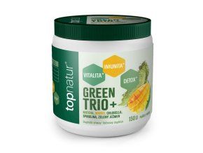 TOPNATUR Green Trio Plus Mango prášek 150 g 1