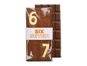 JANEK Mléčná čokoláda six seven 85 g 1
