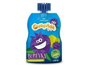 OVOCŇÁK Pyré Jablko Borůvka 120 g 1