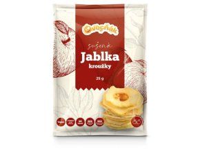 OVOCŇÁK Sušené jablečné kroužky 25 g 1