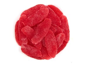 NUTSMAN Ananas plátky s příchutí maliny