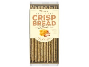 CRISP BREAD Wheat CHEESE & GARLIC