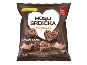 Semix Musli srdíčka křup. čokoláda-sáček 50g